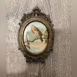 Ornate Vintage-metal frame - glass included